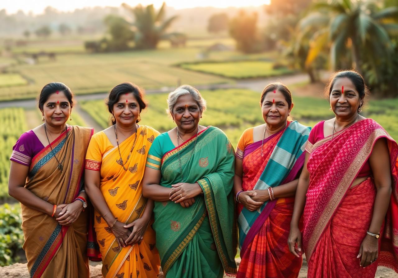 Women self-help group leaders